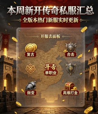 无暗坑传奇私服新开 玩家实测靠谱服每日更新