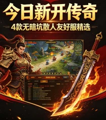 今日新开传奇 4款无暗坑散人友好服精选